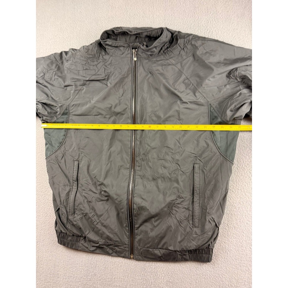 FootJoy DryJoys Tour Collection Jacket Men's XL Black Windbreaker Golf Full Zip - Picture 11 of 15